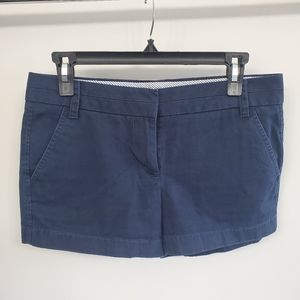 J Crew Chino shorts 3" inseam navy blue